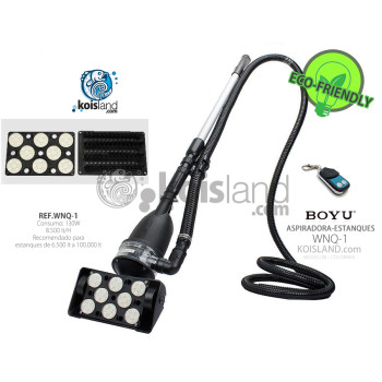 ASPIRADORA PARA ESTANQUES Y LAGOS BOYU WNQ-1