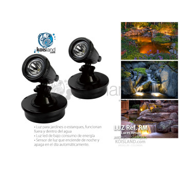 Luz Led RESUN con sensor 1W y 3W (VIDEO)