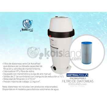 Filtro de Diatomeas Astral Pool